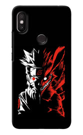 Naruto Two Face Redmi Y2 Back Cover